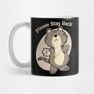 Please Stay Back Mug